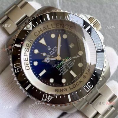 Swiss Replica Rolex Deepsea Challenge For Sale D-Blue Dial 51mm